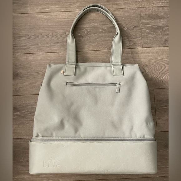 BEIS Mini Weekender Bag in Slate - Picture 1 of 9